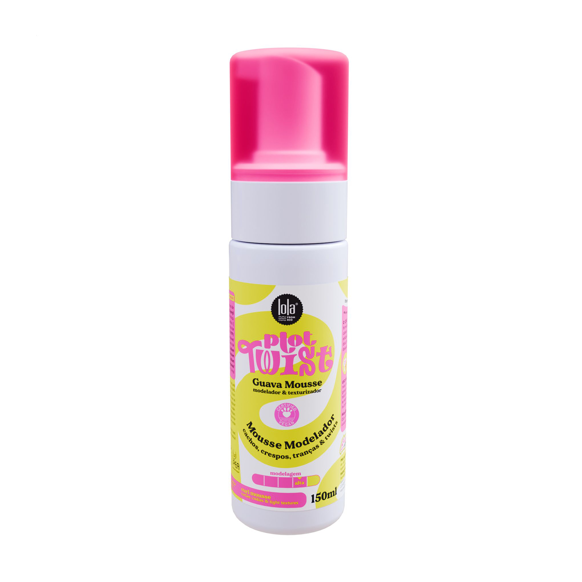 Мус для формування локонів Lola From Rio Plot Twist Guava Mousse, 150 мл